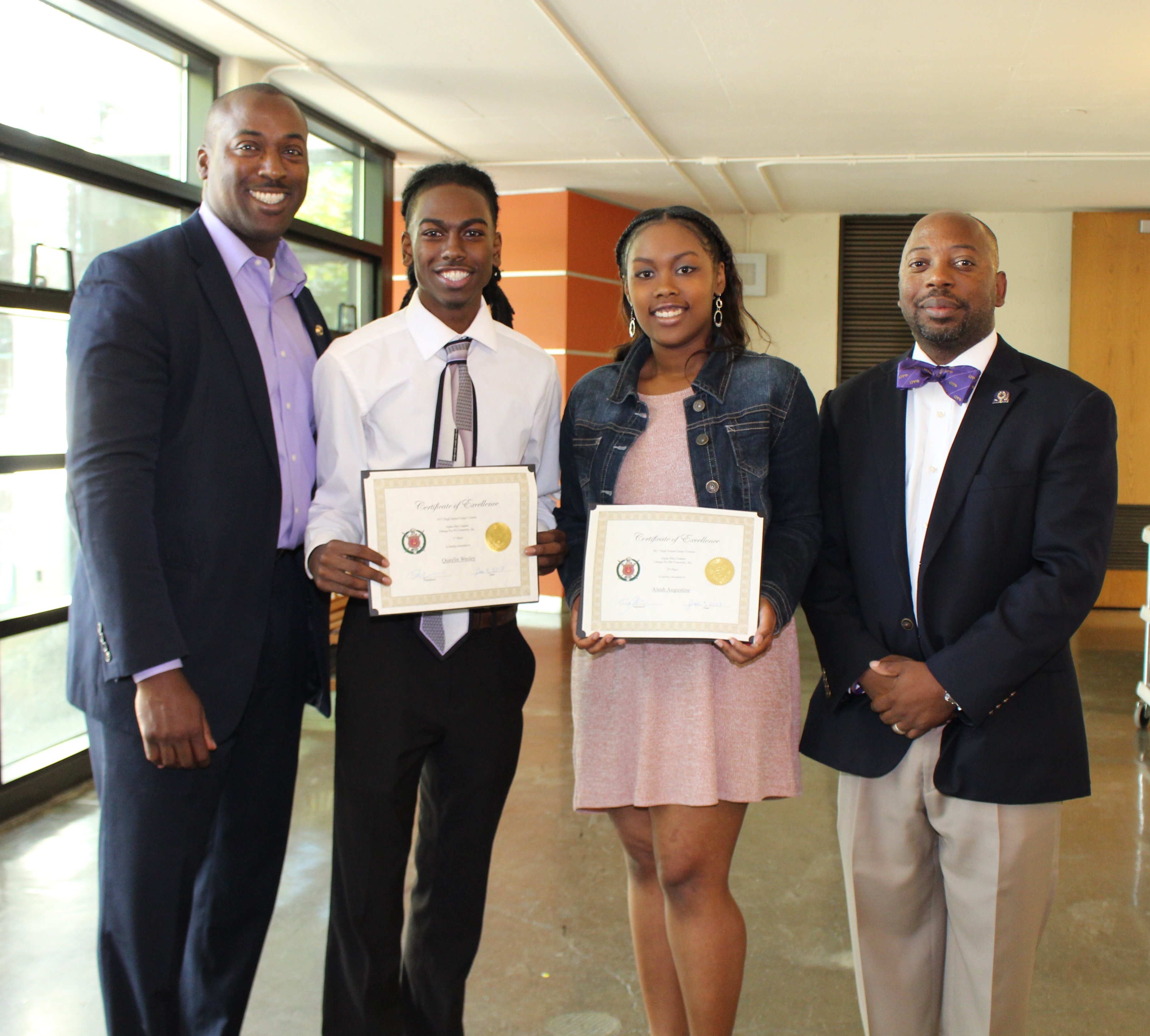NPHC members working with Bay Area youth at a community program