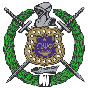 Omega Psi Phi shield