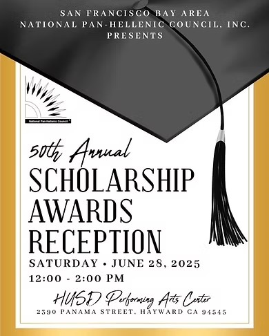 50th Annual Scholarship Awards Reception flyer